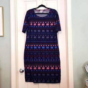 Lularoe sheath dress.